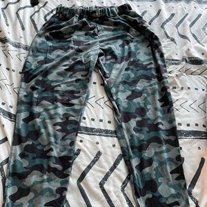 Camo joggers